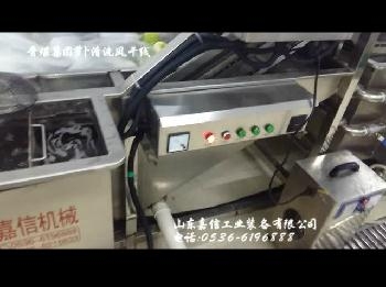 晉煤集團(tuán)清洗風(fēng)干流水線